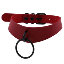 Lade das Bild in den Galerie-Viewer, Unterwürfiges Sklavenhalsband (Rote Kollektion)
