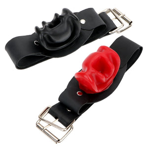 Interesting Open Mouth Dilatation Ball Gag Plug