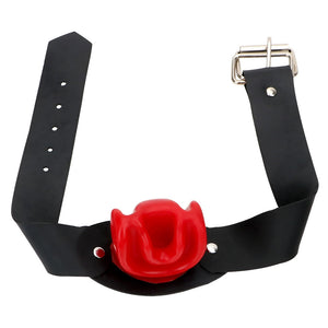 Interesting Open Mouth Dilatation Ball Gag Plug