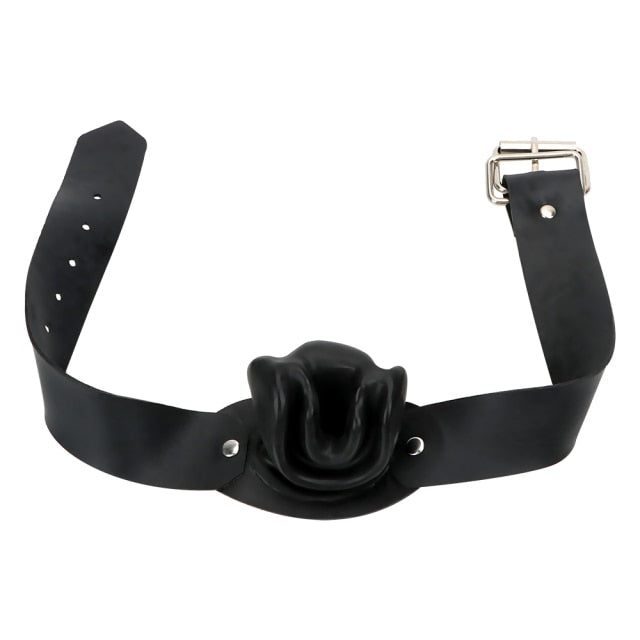 Interesting Open Mouth Dilatation Ball Gag Plug, gallery view 6