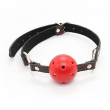 Load image into Gallery viewer, Open Mouth Gag Red Ball
