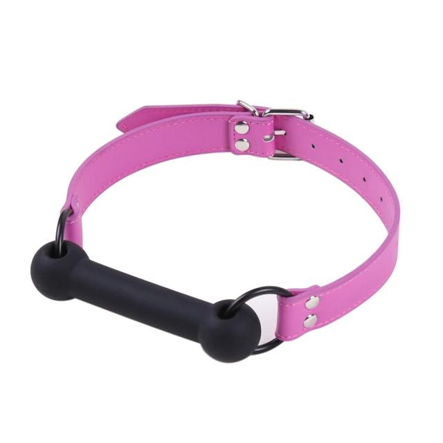 Dog Silicone Bone Ball Gag, gallery view 2