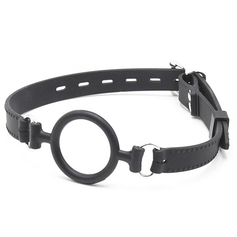 Soft Open Mouth Ring Gag Silicone product view