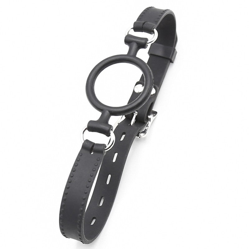 Soft Open Mouth Ring Gag Silicone, gallery view 3