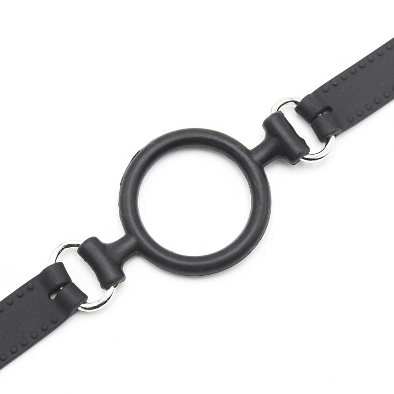 Soft Open Mouth Ring Gag Silicone, gallery view 4