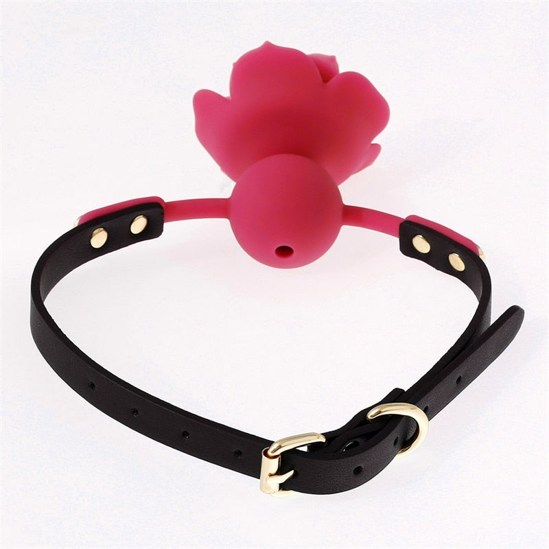 Breathable Open Mouth Ball Gag, gallery view 10