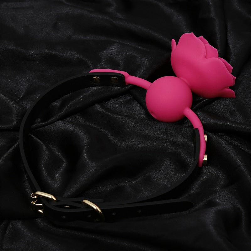 Breathable Open Mouth Ball Gag, gallery view 6
