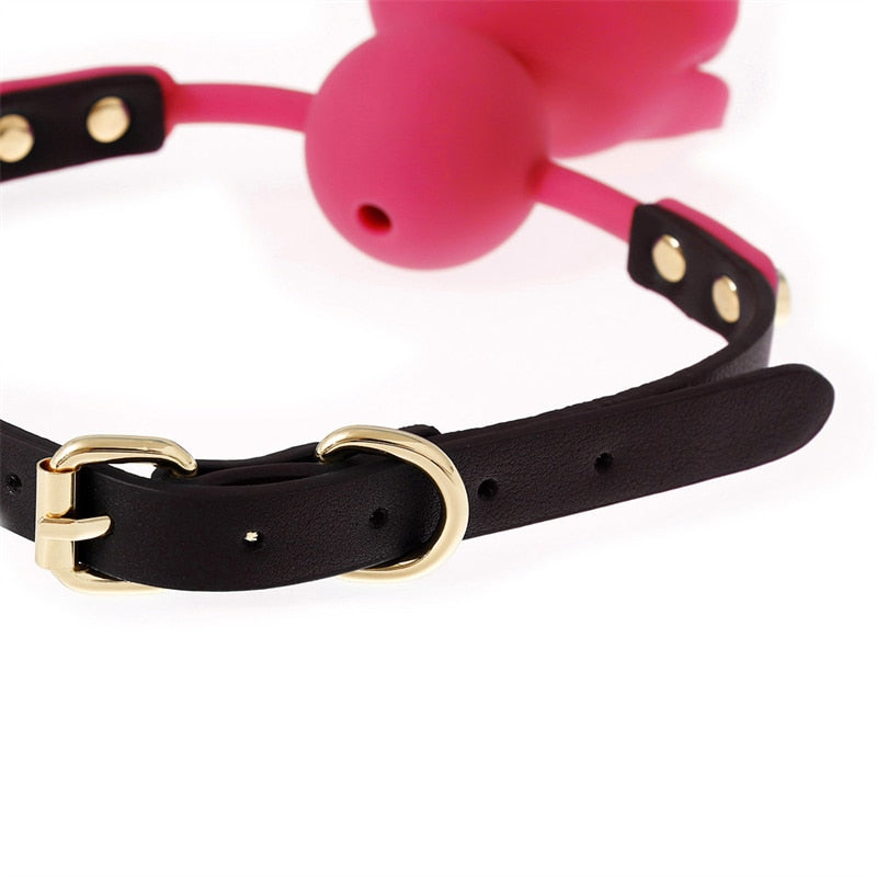 Breathable Open Mouth Ball Gag, gallery view 13