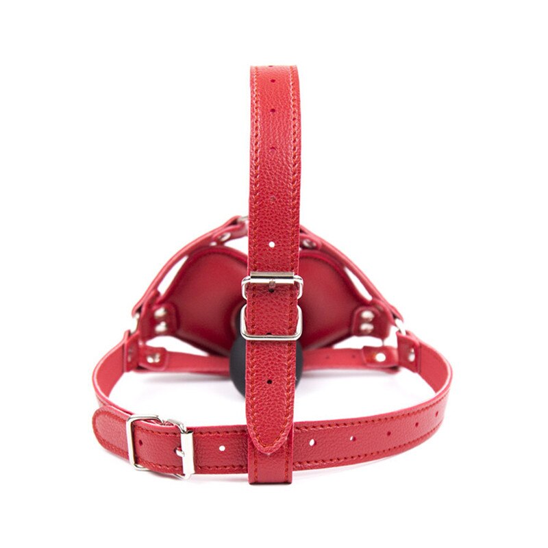 Harness Mouth Dildo Gag BDSM, gallery view 3