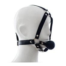 Load image into Gallery viewer, Simple Mouth Ball Gag Harness

