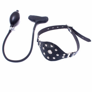 Deep Throat Inflatable Mouth Gag BDSM