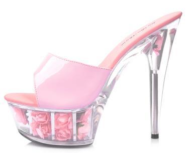 Rose Platform Sandals product view