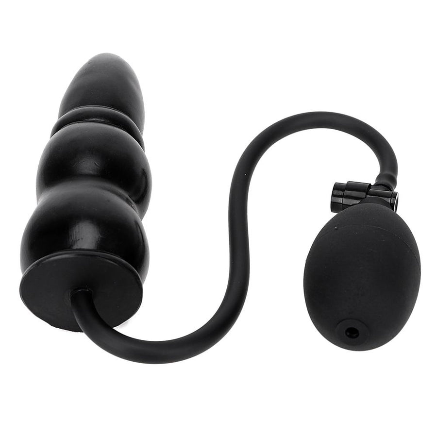 Inflatable Expandable Anal Plug With Pump, gallery view 2
