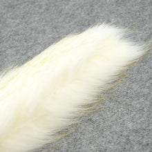 Load image into Gallery viewer, Charming White Cat Tail Butt Plug  BDSM
