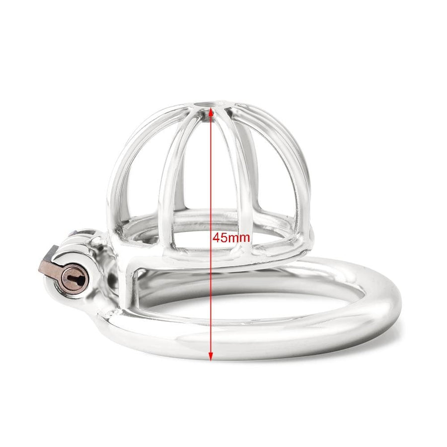 Adalynn Male Chastity Device 1.77 inches long, gallery view 4