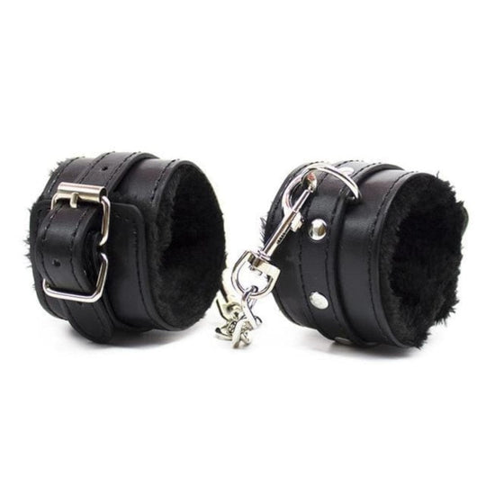 Beginner Friendly Fuzzy Handcuffs BDSM product view
