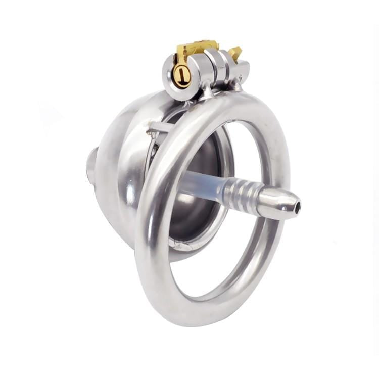 Reagan Male Chastity Device with Urethral Tube 0.98 inch long, gallery view 2
