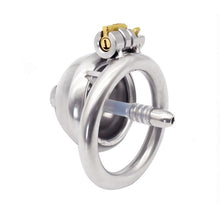 Load image into Gallery viewer, Reagan Male Chastity Device with Urethral Tube 0.98 inch long
