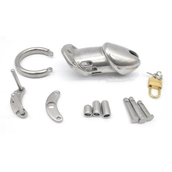 Daisy Metal Chastity Device 3.74 inches long, gallery view 5