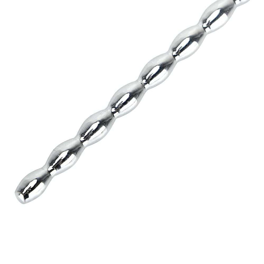 BDSM Stainless Beaded Penis Plug, gallery view 4