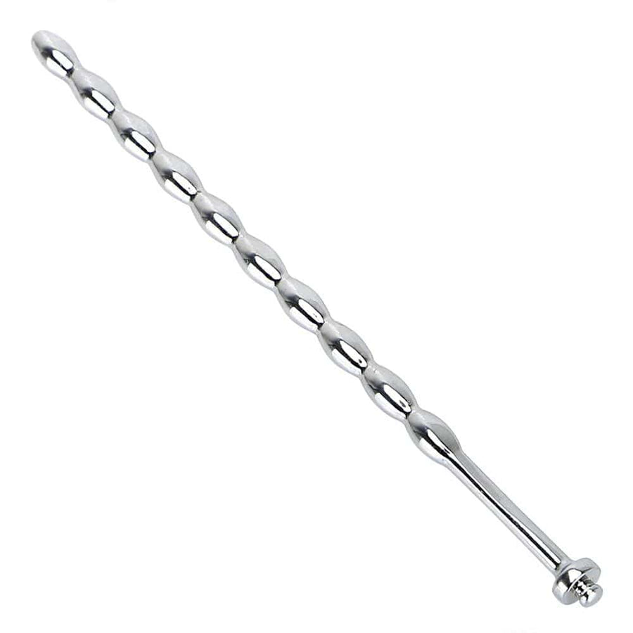 BDSM Stainless Beaded Penis Plug, gallery view 2