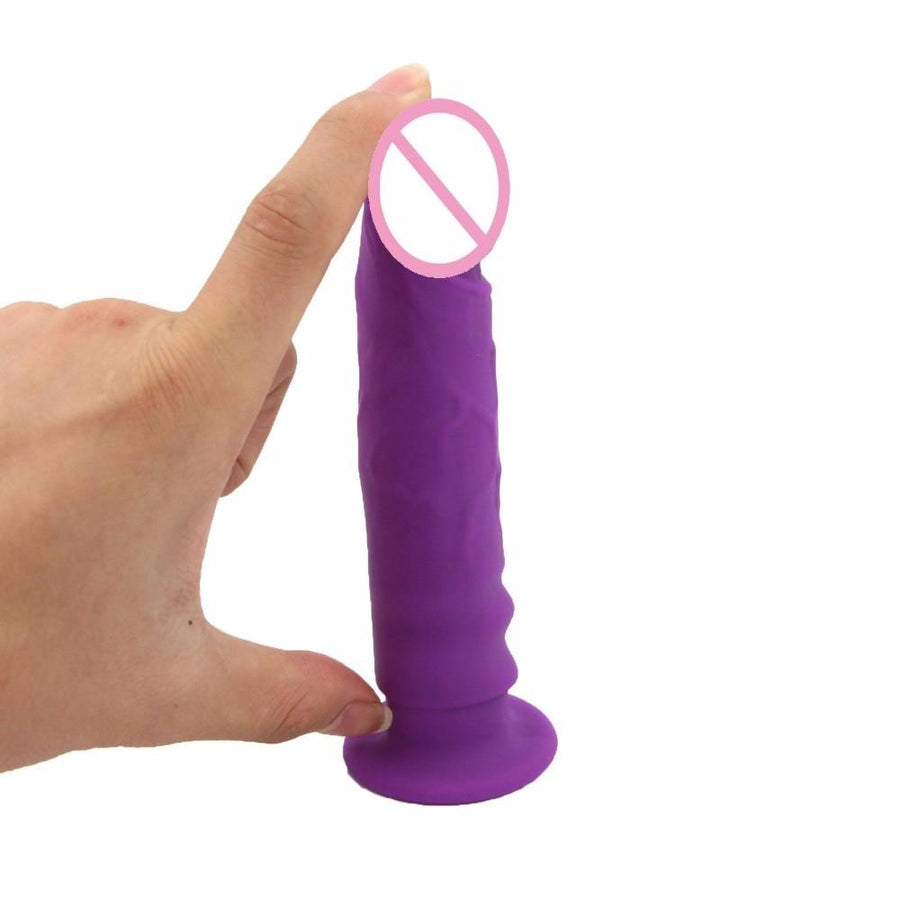 Purple Magic Wand of Pleasure Small Dildo BDSM, gallery view 2