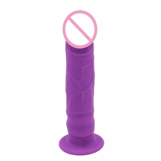 Purple Magic Wand of Pleasure Small Dildo BDSM product view