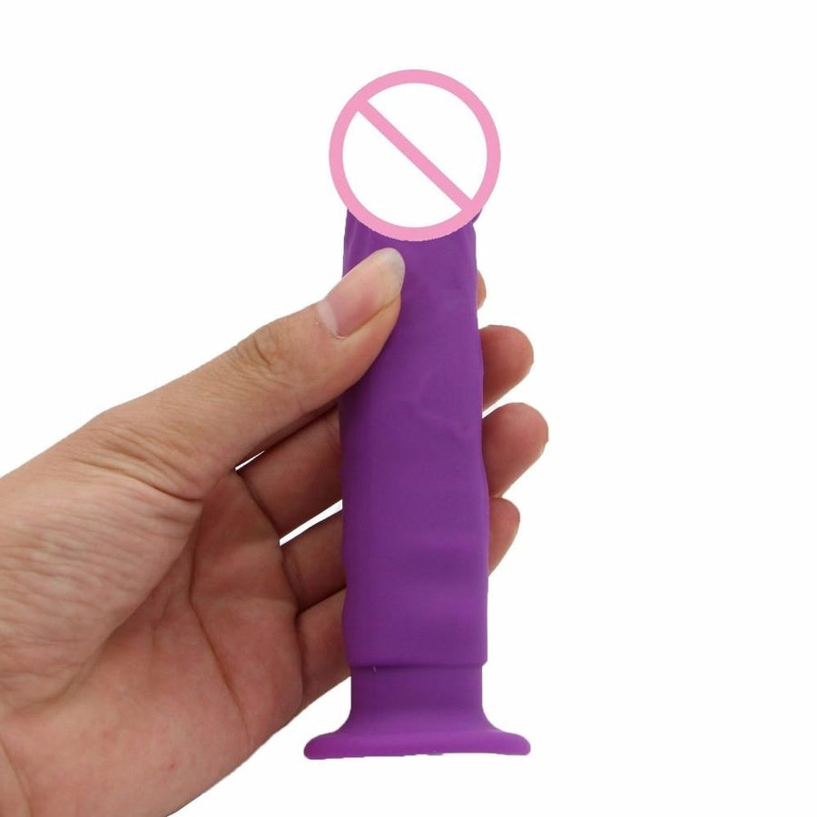 Purple Magic Wand of Pleasure Small Dildo BDSM, gallery view 4