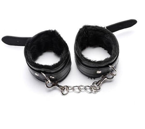 Faux Fur Handcuffs BDSM