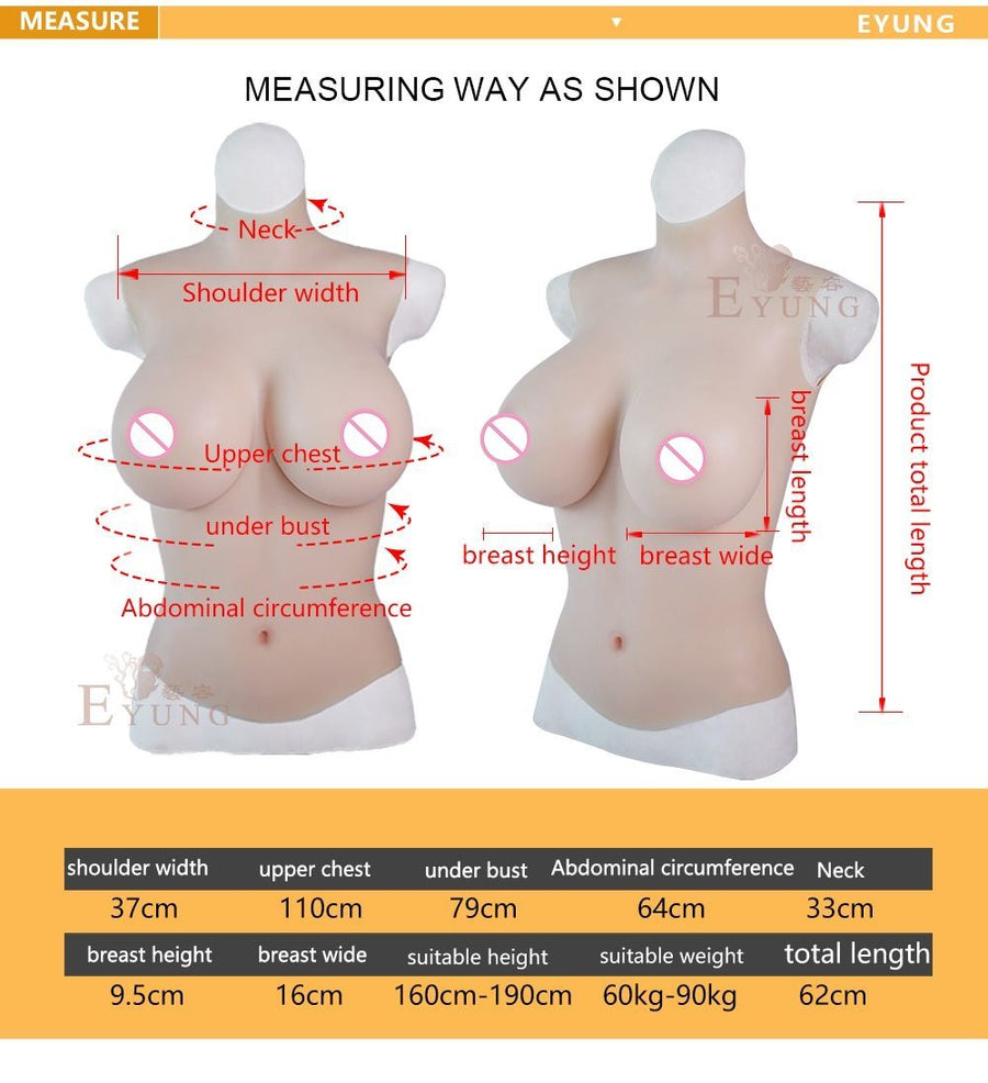 "Sissy Alina" Breast Forms, gallery view 11