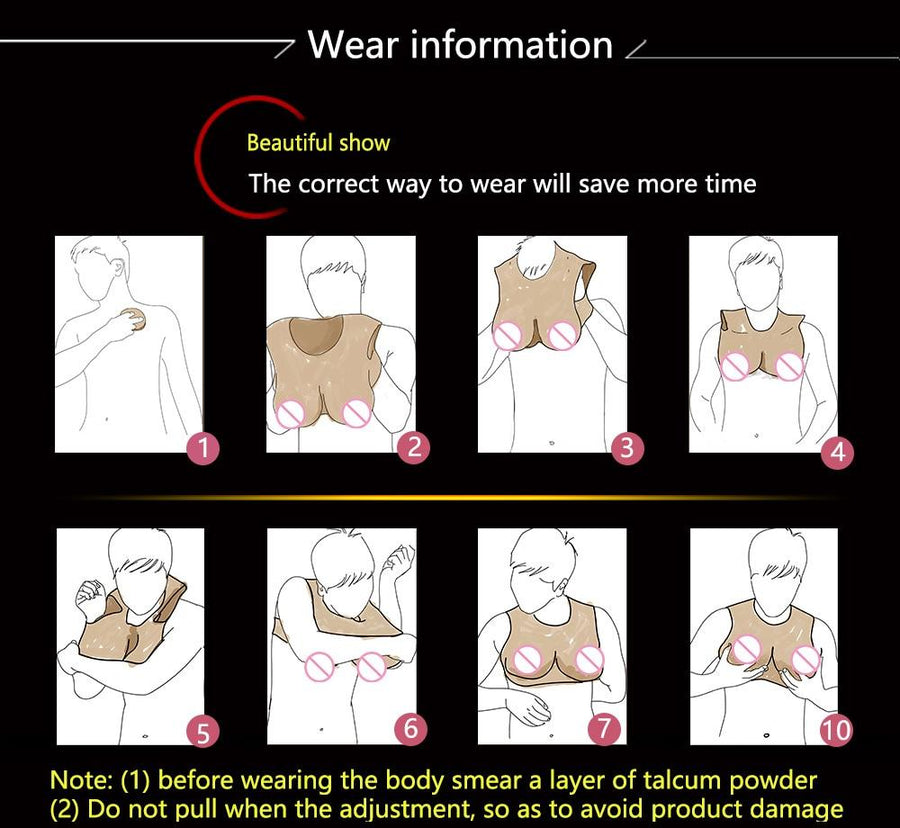 "Sissy Alina" Breast Forms, gallery view 12