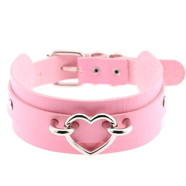 Sissy Vicky Heart Choker product view