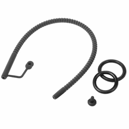 Ribbed Silicone Hollow Urethral Sound Penis Plug BDSM product view