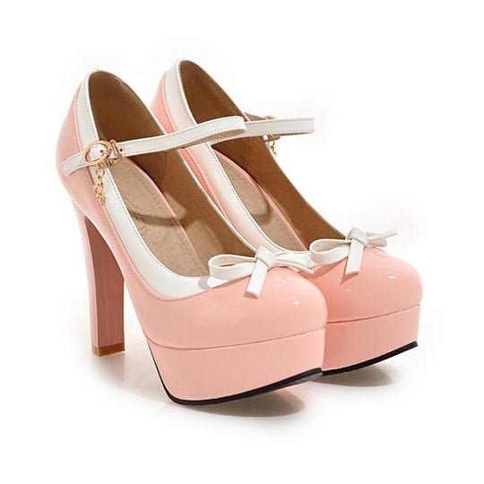 Bowtie Sissy Pumps product view