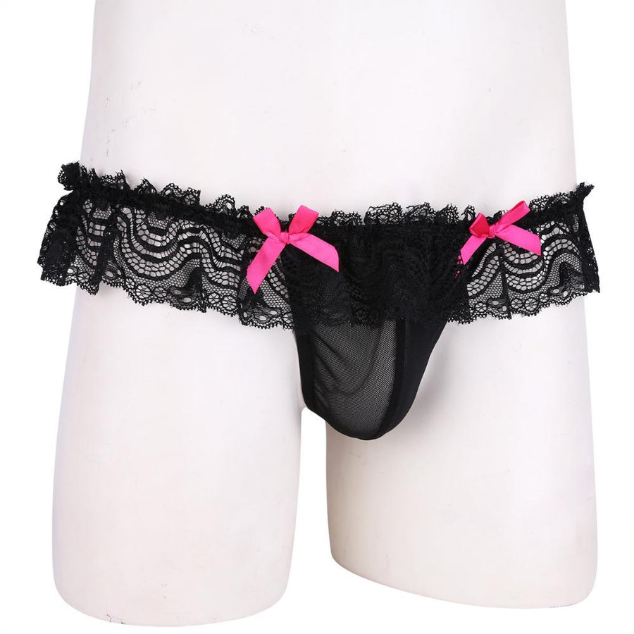 "Sissy Pam" Lace Thong, gallery view 2