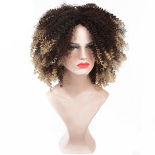 Load image into Gallery viewer, 12 Inches Short Ombre Curly Wig
