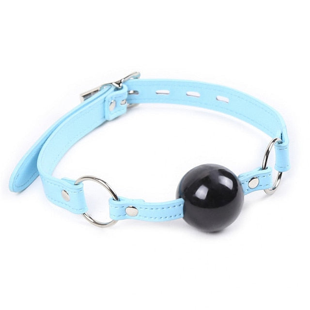 Lockable Ball Gag Silicone