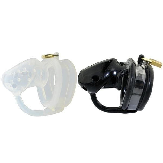 Lilly Silicone Chastity Cage 3.74 inches long product view