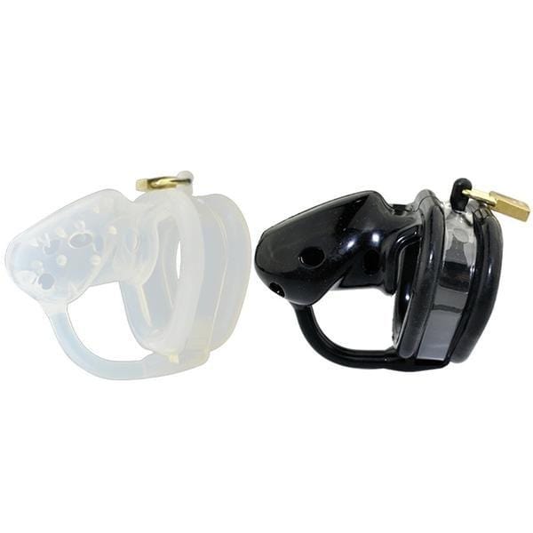 Lilly Silicone Chastity Cage 3.74 inches long product view