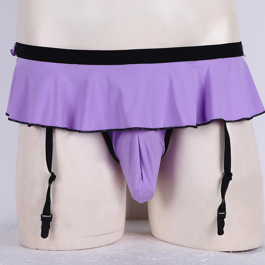 "Sissy Lilly" Thong w/ Garters, gallery view 6