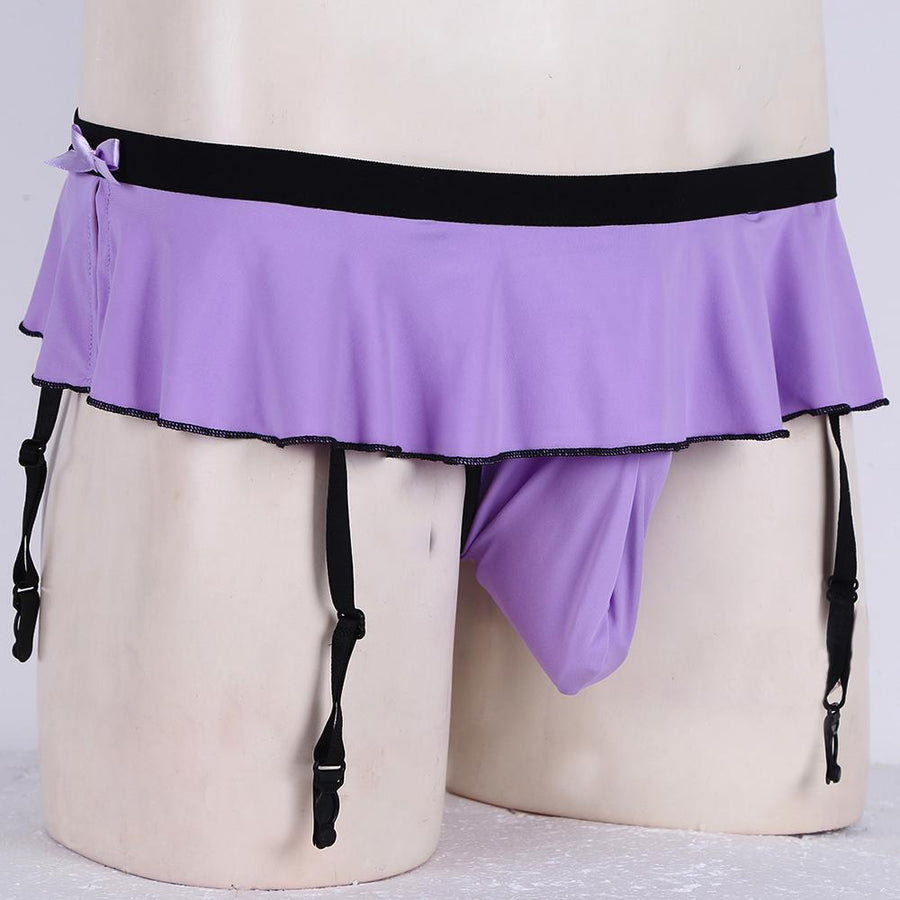 "Sissy Lilly" Thong w/ Garters, gallery view 7