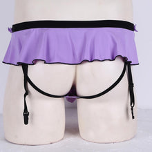 Load image into Gallery viewer, &quot;Sissy Lilly&quot; Thong w/ Garters
