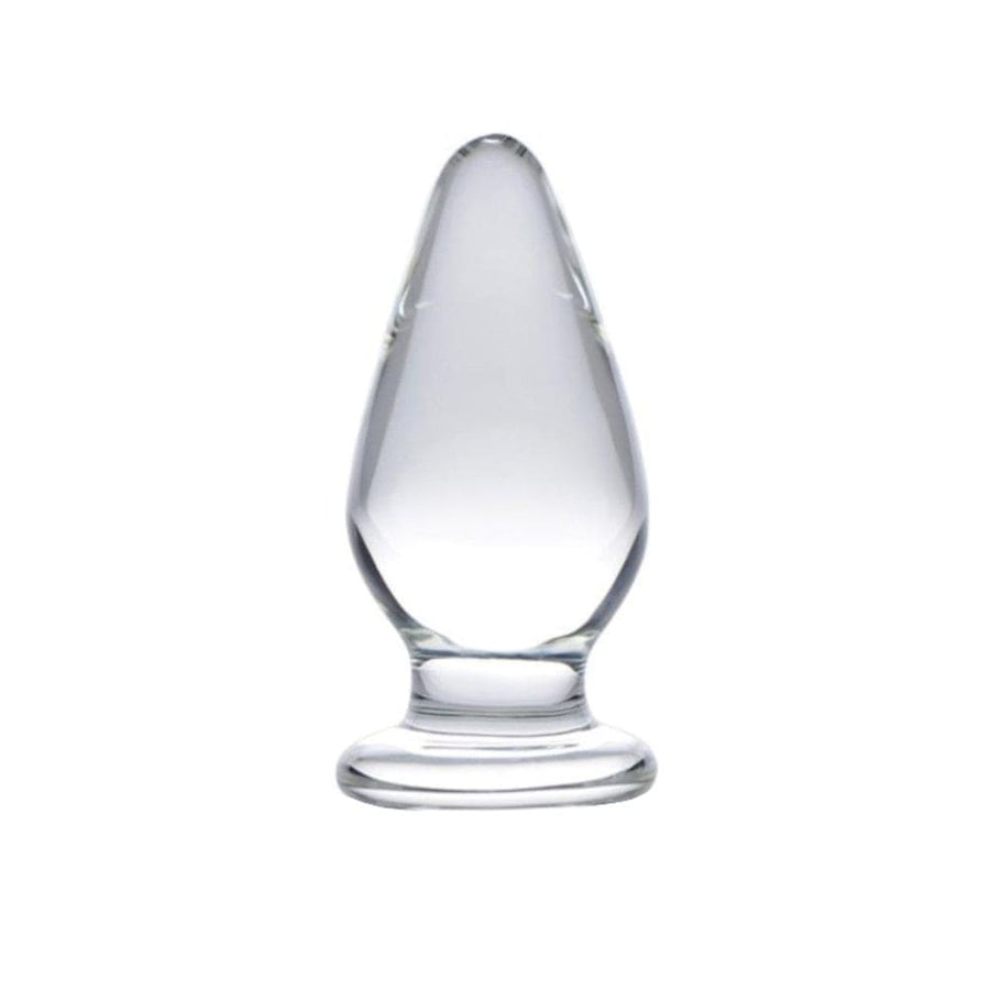 Crystal Glass Butt Plug 4.21 Inches Long, gallery view 2