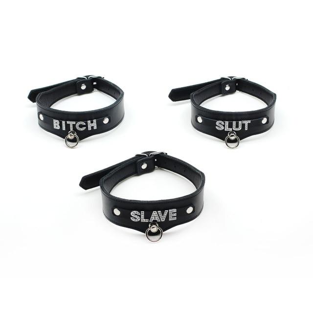 Leather BDSM Collar BDSM, gallery view 4