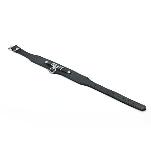 Leather BDSM Collar BDSM, gallery view 2