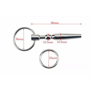 Hohler Penisplug aus Metall