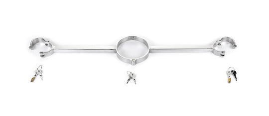 Stainless Bondage Yoke Bar BDSM product view