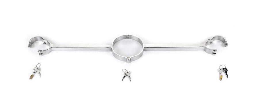 Stainless Bondage Yoke Bar BDSM product view