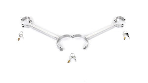 Stainless Bondage Yoke Bar BDSM