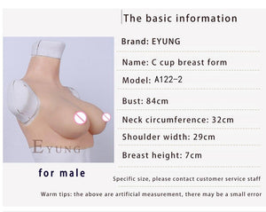 70C Cup Breast Forms